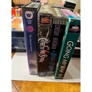 Going My Way Bells Of St Marys Come To The Stable Miracle Worker 4 VHS Lot